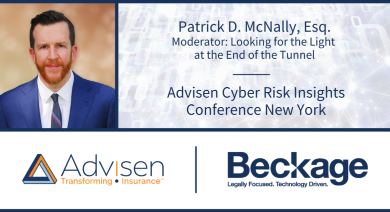 Pat Mcnally Moderator Advisen Cyber Risk Insights Conference