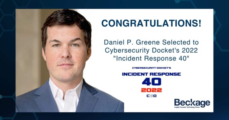 Daniel Greene Incident Response 40 2022