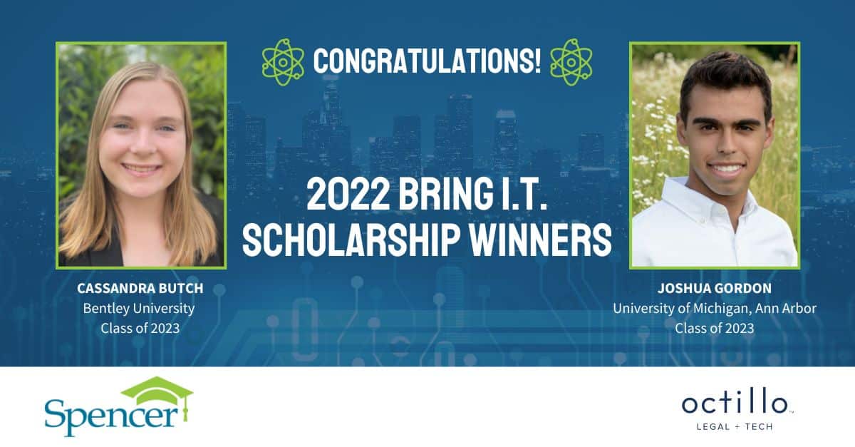 2022 Bring I.T. Scholarship Winners