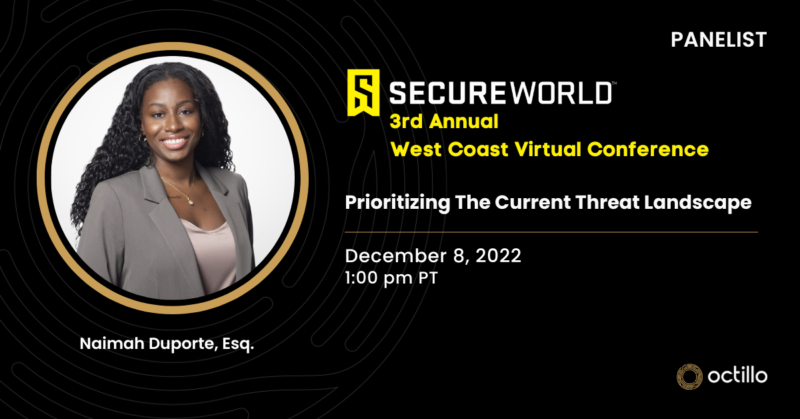 Naimah Duporte Current Cyber Threats Panel at SW West Coast