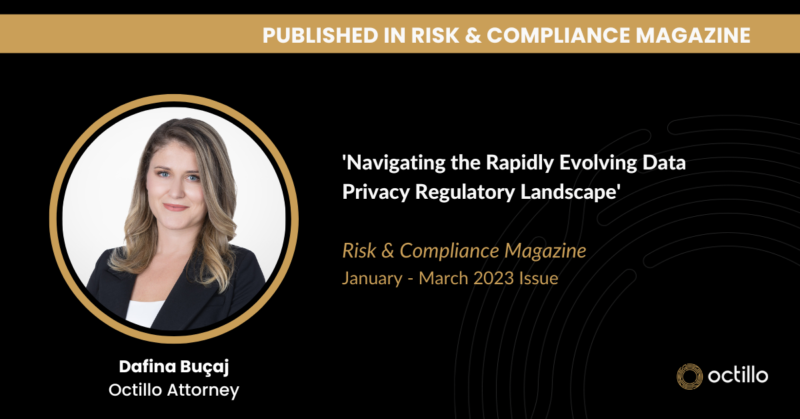 Dafina Bucaj published in Risk & Compliance Magazine