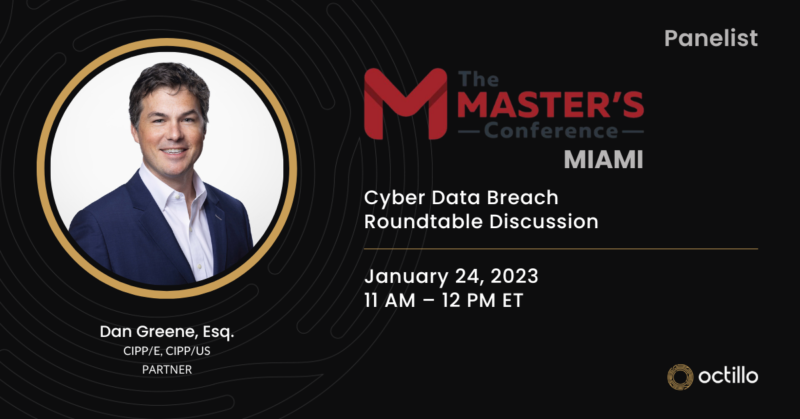 Dan Greene to Present at Master's Conference Miami